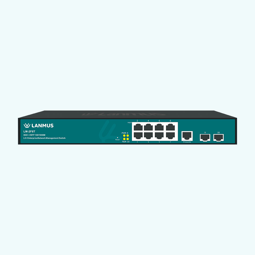 Lanmus | Your Global Partner for Network Devices and Solutions | LM-2F8T