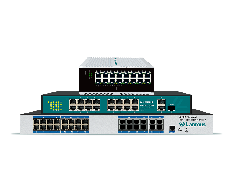 16 Port Stacked-Transparent