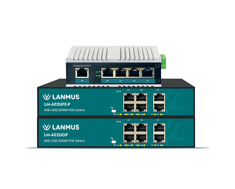4 Port Stacked