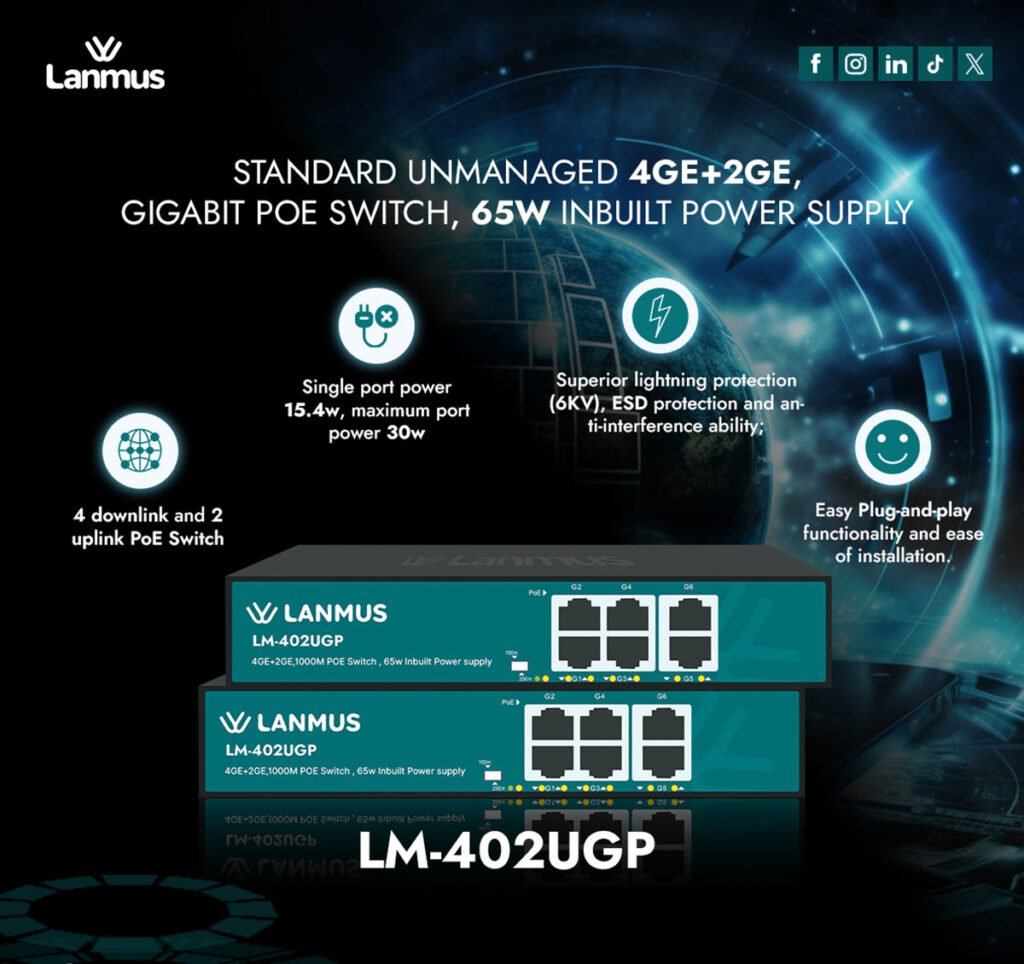 Ethernet Switch 4 Ports