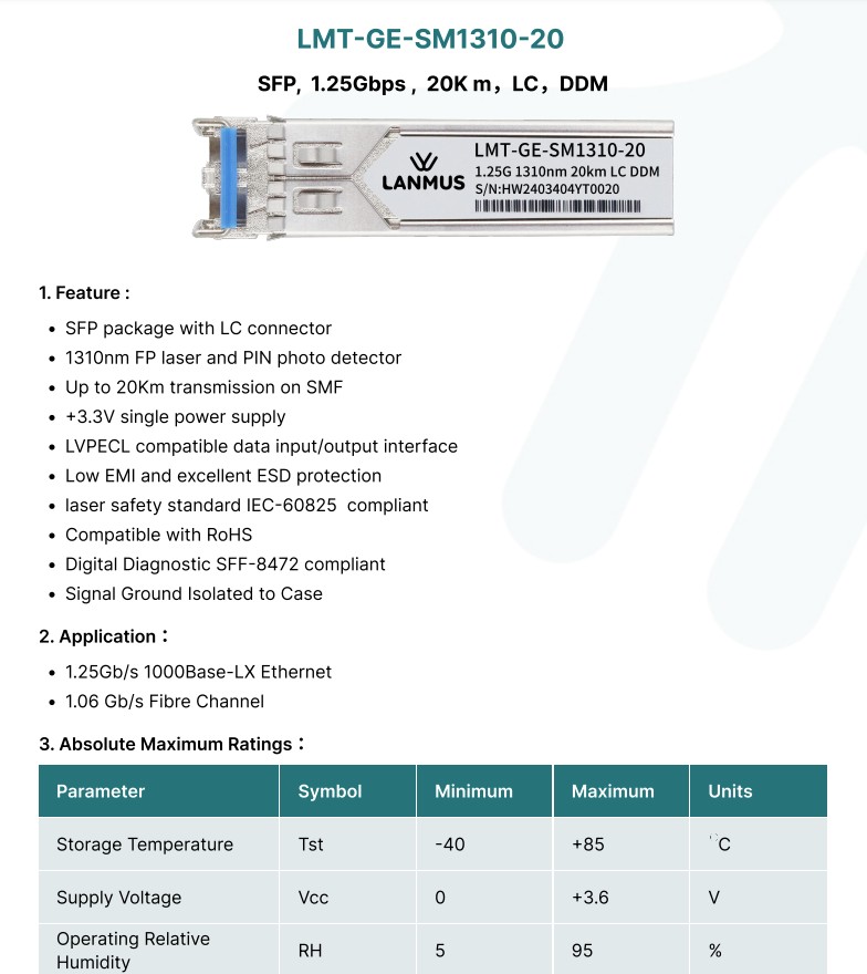Lmt Ge Sm1310 20 5