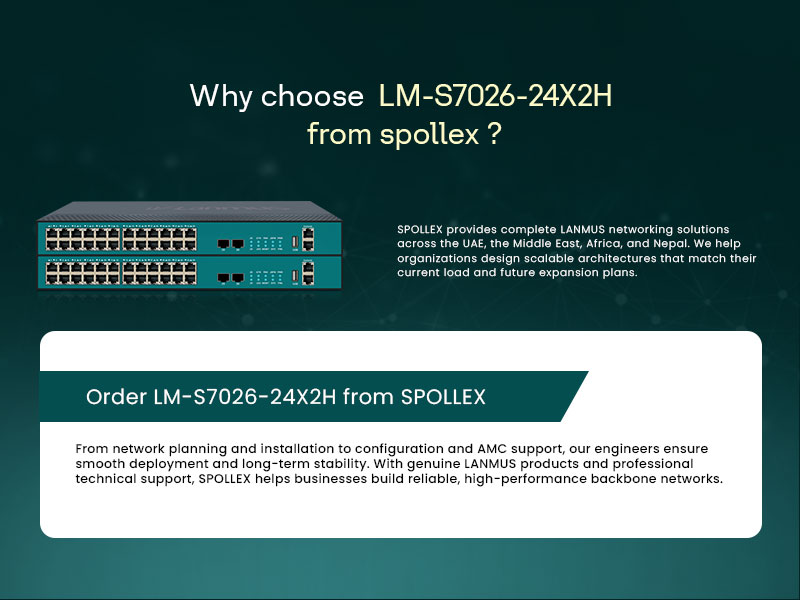 Why Choose Lm S7026 24X2H