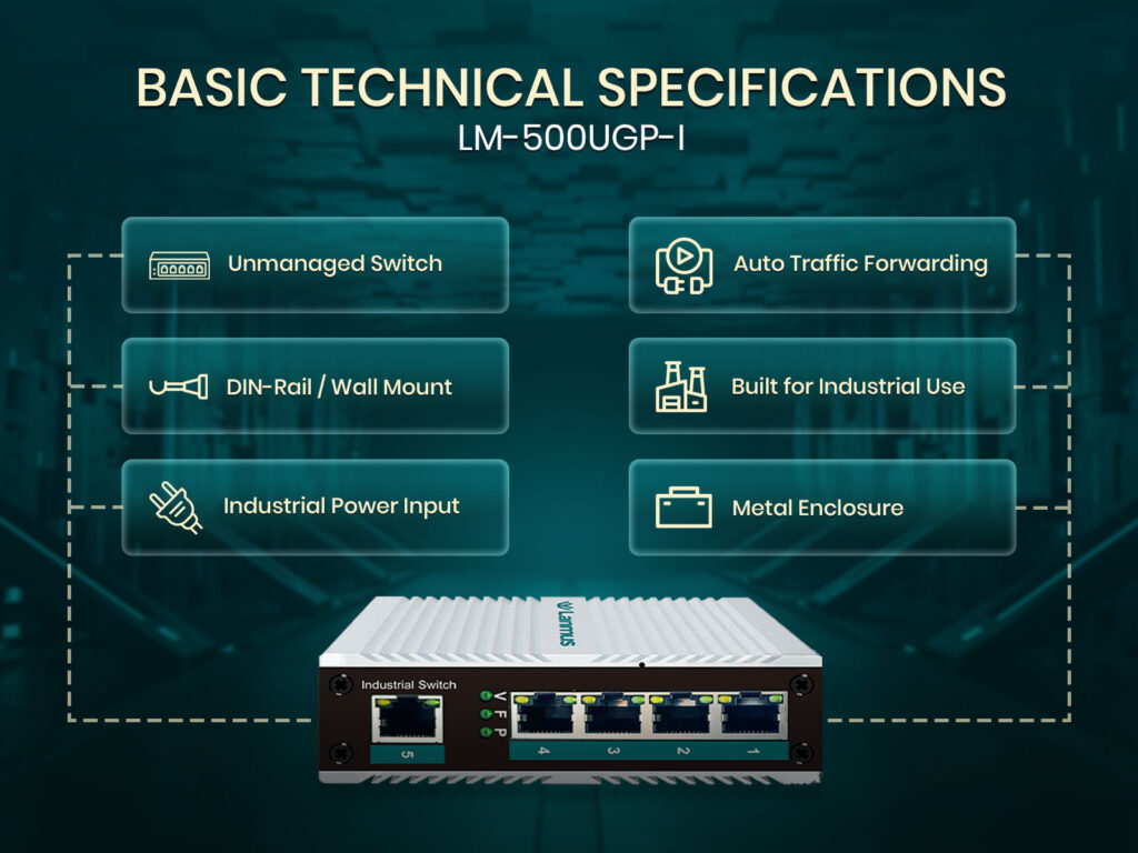 Basic Technical Specifications Lm 500Ugp I