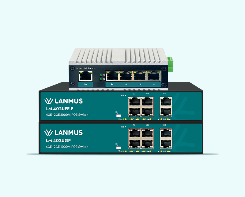 4 Port Stacked