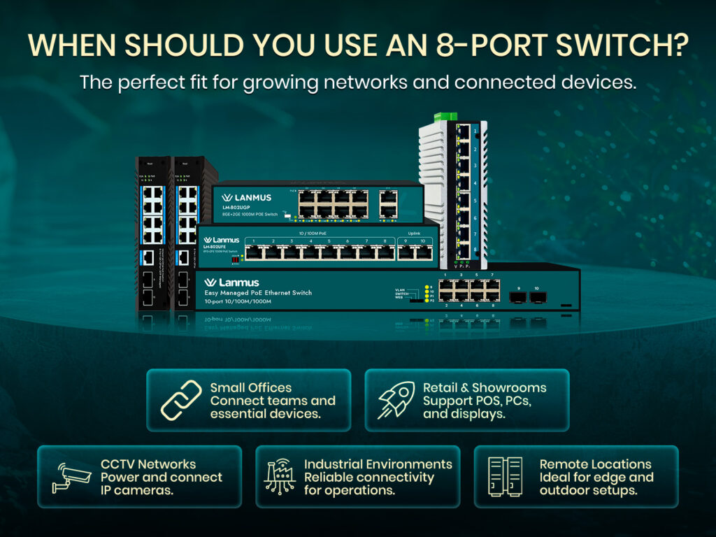 When Should You Use An 8-Port Switch