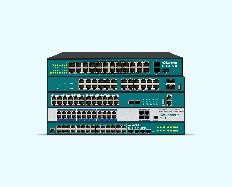 24 Port Stacked