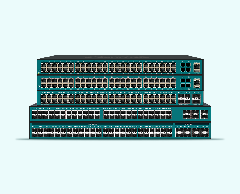 48 Port Stacked