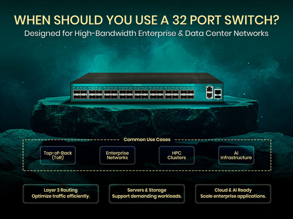 When Should You Use A 32 Port Switch